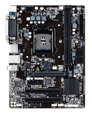 www.teyfcenter.com-GA-H110M-S2PT-1.jpg مادربرد GIGABYTE مدل GA-H110M-S2PT - تصویر 1