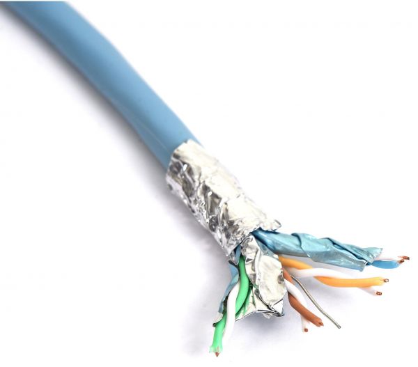 کابل شبکه CAT6A F-FTP Infilink مدل IP-CFF6A