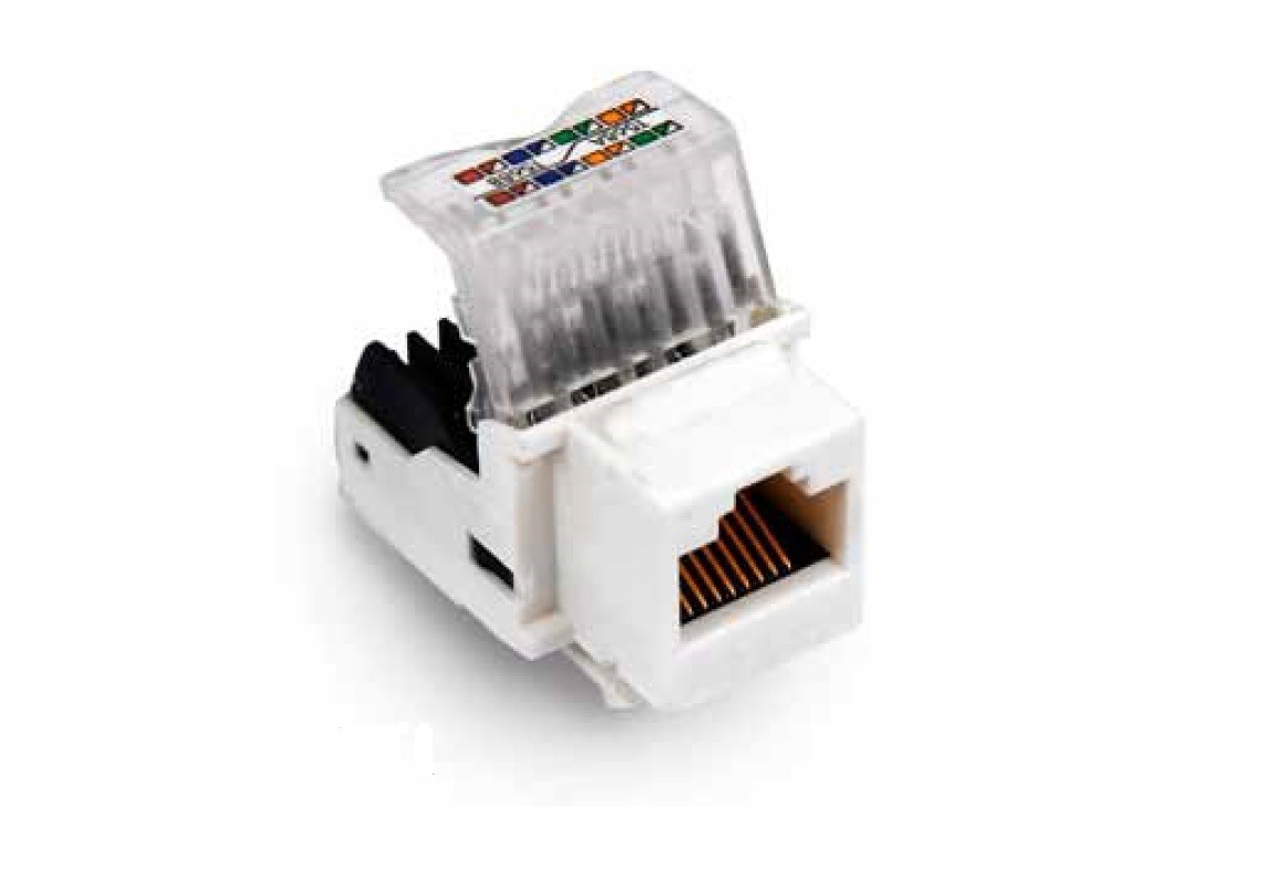 کیستون Infilink CAT6 UTP Tool Less مدل IP-KS6-W1