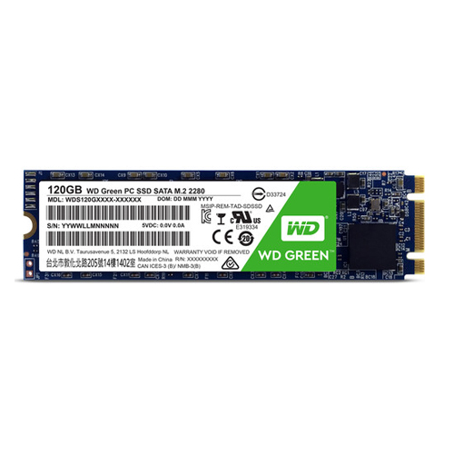 www.teyfcenter.com-SSD20HARDWestern20DigitalGREEN20WDS120G1G0B-120201.jpg هارد SSD اينترنال Western Digital مدل GREEN WDS120G1G0B ظرفيت 120 گيگابايت - تصویر 1