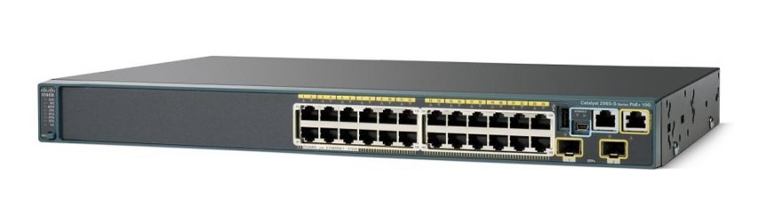 سوییچ مدیریتی 24 پورت Cisco مدل WS-C2960S-24PD-L