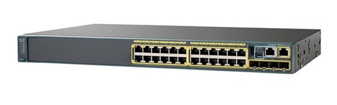 www.teyfcenter.com-WS-C2960X-24PS-L-1.jpg سوییچ مدیریتی 24 پورت Cisco مدل WS-C2960X-24PS-L - Image 1