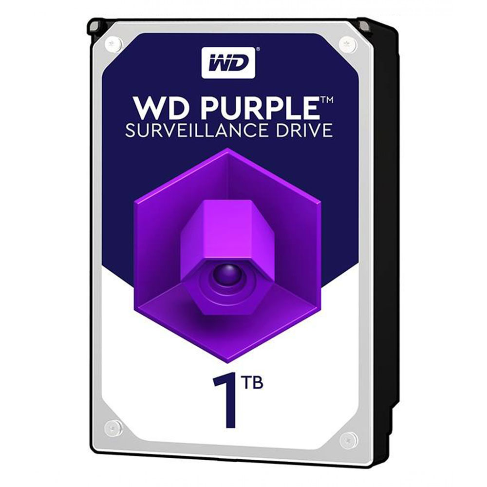 هارد دیسک اینترنال وسترن دیجیتال مدل Purple WD10PURX ظرفیت 1 ترابایت