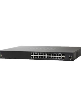 سوئیچ شبکه 24 پورت سیسکو مدل SG350-X24