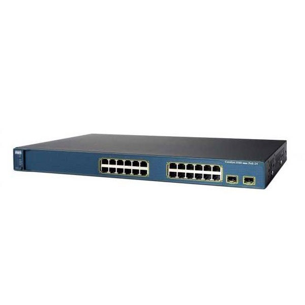 سوییچ 24 پورت سیسکو مدل (WS-C3560-24PS-S (ref