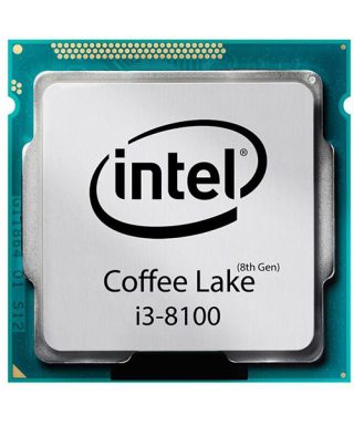 پردازنده مرکزی intel سری Coffee Lake مدل Core-i3 8100