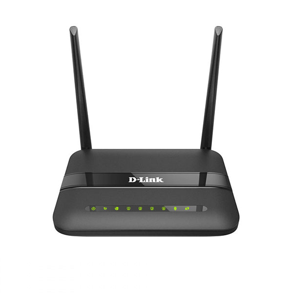 مودم روتر N300 بی‌ سیم ADSL2+ دی-لینک مدل DSL-124