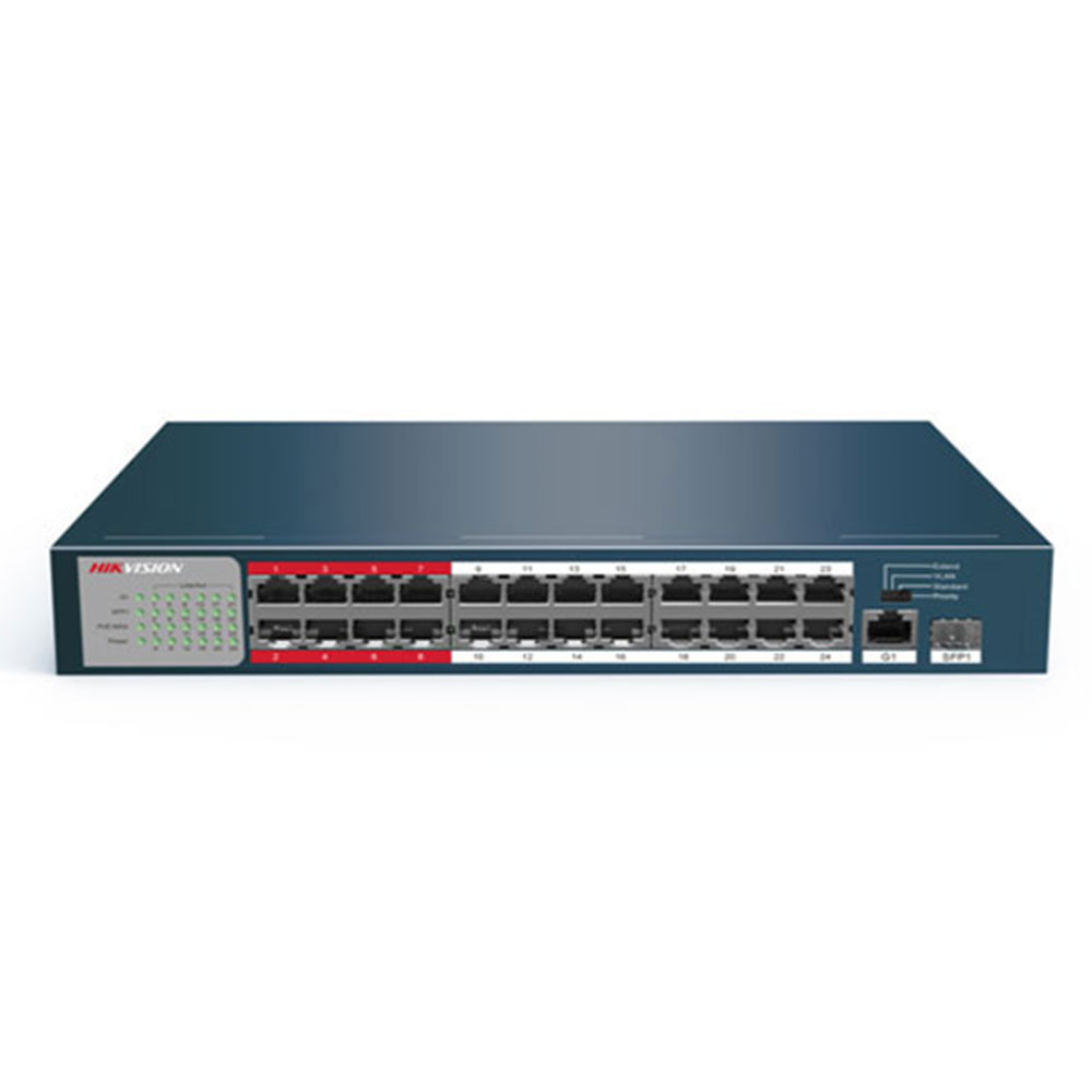 سوییچ 26 پورت Hikvision مدل DS-3E0326P-E-M