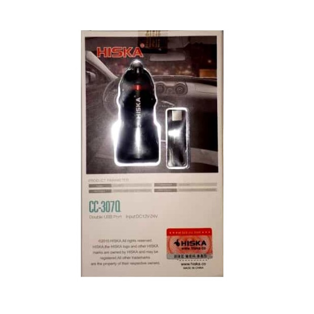 شارژر فندکی فست شارژ هیسکا مدل CC-307Q