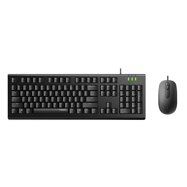 کيبورد و ماوس با سیم رپو مدل X120 Pro