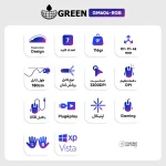 ماوس گرین GM604-RGB