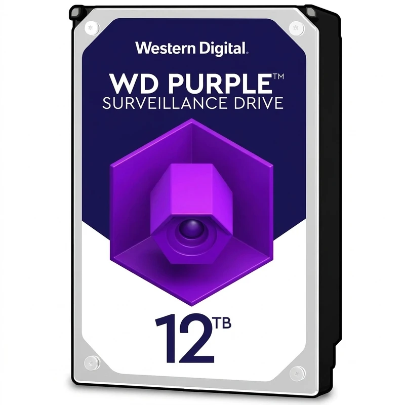 هارد دیسک اینترنال 12 ترابایت بنفش WD121PURZ Western Digital